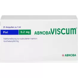 ABNOBAVISCUM Pini 0,2 mg ampullen, 21 stuks