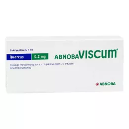 ABNOBAVISCUM Quercus 0,2 mg ampullen, 8 stuks