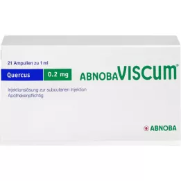 ABNOBAVISCUM Quercus 0,2 mg ampullen, 21 stuks