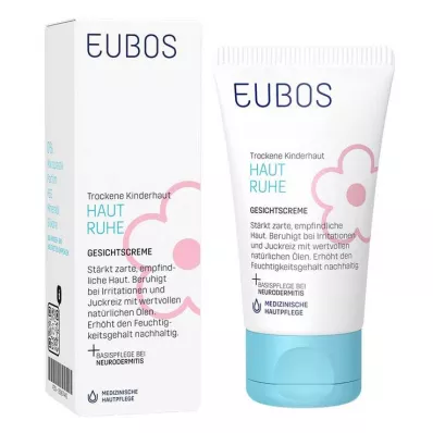 EUBOS KINDER Huidrust Gezichtscrème, 30 ml