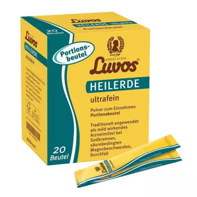 LUVOS Helende klei ultrafijn zakje, 20X6.5 g