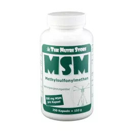 MSM 500 mg methylsulfonylmethaan capsules, 250 st