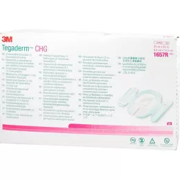 TEGADERM 3M CHG I.V. Fixatieverband 8,5x11,5 cm 1657R, 25 st