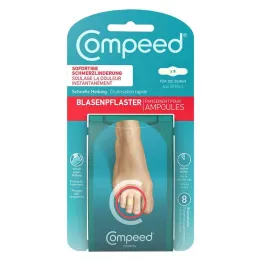 COMPEED Blaarpleister op de tenen, 8 stuks