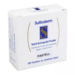 SULFODERM S Complexion Compact Poeder pastel, 10 g