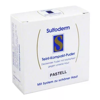 SULFODERM S Complexion Compact Poeder pastel, 10 g