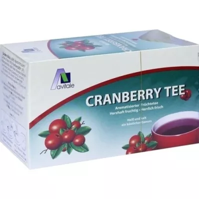 CRANBERRY TEE Filterzak, 20 stuks