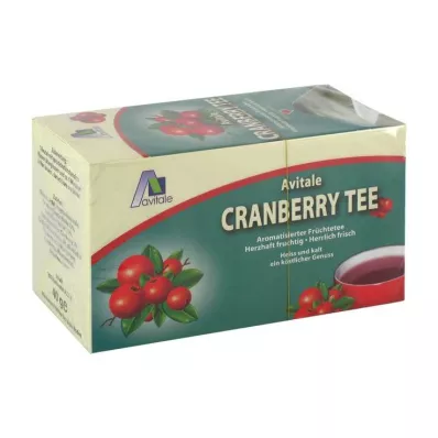 CRANBERRY TEE Filterzak, 20 stuks CRANBERRY TEE Filterzak, 20 stuks
