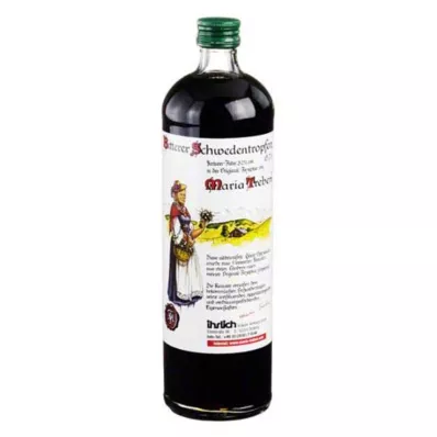 MARIA TREBEN Bittere Zweedse Druppel 32% vol., 700 ml MARIA TREBEN Bittere Zweedse Druppel 32% vol., 700 ml