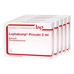 Lophakomp Procaine 2 ml oplossing voor injectie, 50X2 ml