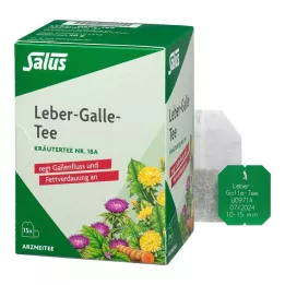 LEBER GALLE-Thee Kruidenthee nr.18a Salus filterthee, 15 stuks