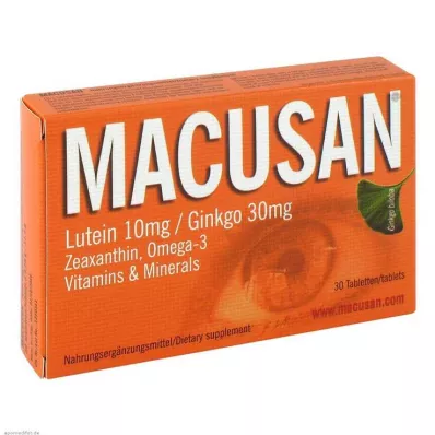 MACUSAN Tabletten, 30 stuks MACUSAN Tabletten, 30 stuks