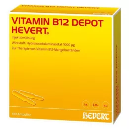 VITAMIN B12 DEPOT Hevert ampullen, 100 stuks