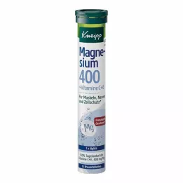 KNEIPP Magnesium 400+C+E bruistabletten, 15 st