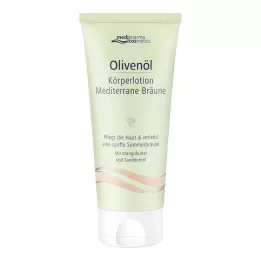 OLIVENÖL KÖRPERLOTION mediterrane bruine kleur, 200 ml