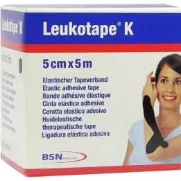 LEUKOTAPE K 5 cm zwart, 1 st