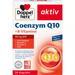 DOPPELHERZ Co-enzym Q10+B Vitamine Capsules, 30 Capsules