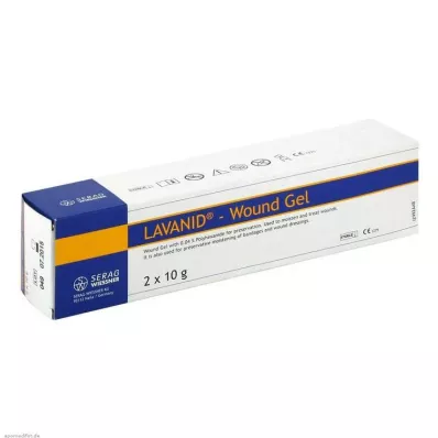 LAVANID Wondgel, 2X10 g LAVANID Wondgel, 2X10 g