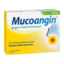 MUCOANGIN Munt zuigtabletten 20 mg, 18 stuks