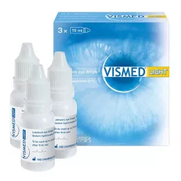 VISMED oogdruppels light, 3X15 ml