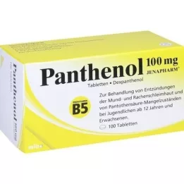 PANTHENOL 100 mg Jenapharm tabletten, 100 stuks