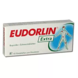 EUDORLIN extra Ibuprofen pijnstiller, 10 stuks