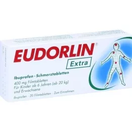 EUDORLIN extra Ibuprofen pijnstiller, 20 stuks
