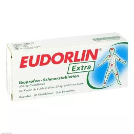 EUDORLIN extra Ibuprofen pijnstiller, 20 stuks