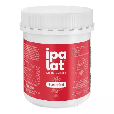 IPALAT Keelpastilles suikervrij, 400 stuks