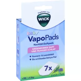 WICK VapoPads 7 Rozemarijn Lavendel Pads WBR7, 1 p