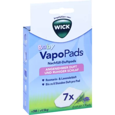 WICK VapoPads 7 Rozemarijn Lavendel Pads WBR7, 1 p