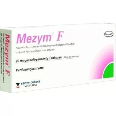 MEZYM F tabletten met enterische laag, 20 st