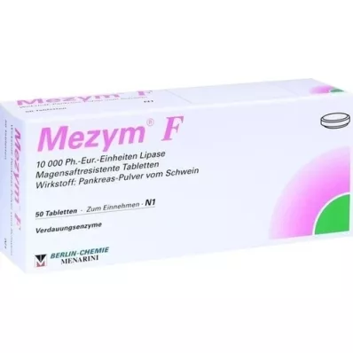 MEZYM F tabletten met enterische laag, 50 st