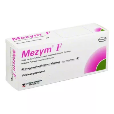 MEZYM F tabletten met enterische laag, 50 st