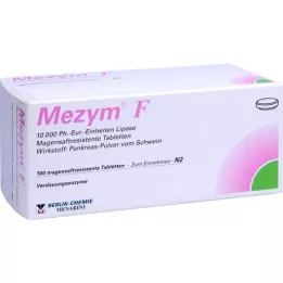 MEZYM F tabletten met enterische laag, 100 st