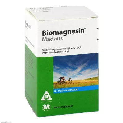 BIOMAGNESIN Madaus zuigtabletten, 200 capsules BIOMAGNESIN Madaus zuigtabletten, 200 capsules
