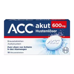ACC acute 600 bruistabletten, 10 stuks