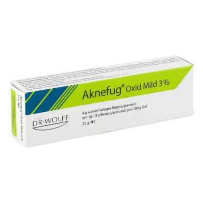 AKNEFUG oxide milde 3% gel, 25 g