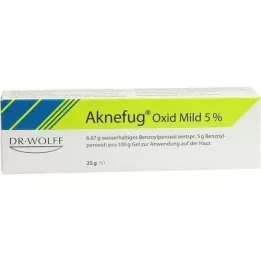AKNEFUG oxide milde 5% gel, 25 g