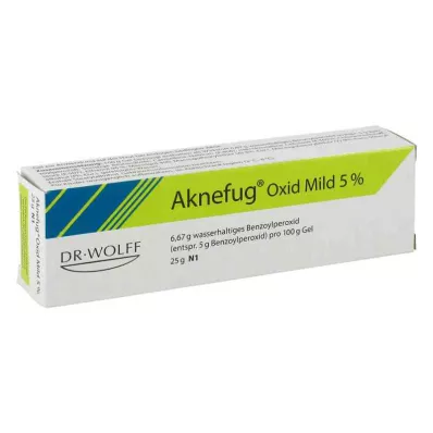 AKNEFUG oxide milde 5% gel, 25 g AKNEFUG oxide milde 5% gel, 25 g