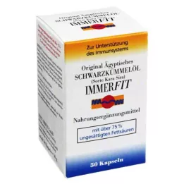 SCHWARZKÜMMELÖL Immerfit Capsules, 50 Capsules