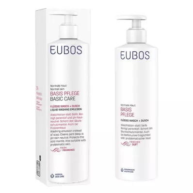 EUBOS FLÜSSIG rood w.frisse geur w.dispenser, 400 ml EUBOS FLÜSSIG rood w.frisse geur w.dispenser, 400 ml
