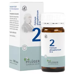 Biochemie Pflueger 2 Calciumfosforicum D 6 tabletten, 100 stuks