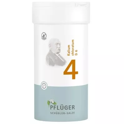 BIOCHEMIE Ploegpleister 4 Kalium chloratum D 6 tabletten, 400 stuks