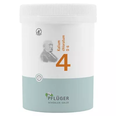 BIOCHEMIE Ploegpleister 4 Kalium chloratum D 6 tabletten, 1000 stuks
