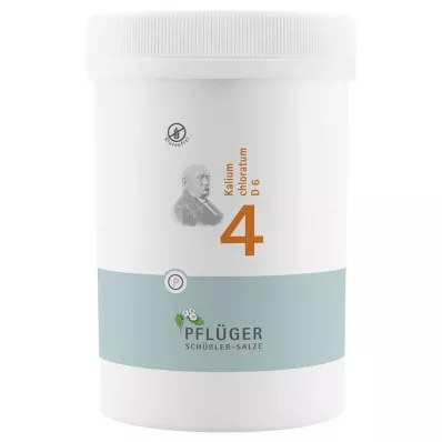 BIOCHEMIE Ploegpleister 4 Kalium chloratum D 6 tabletten, 4000 stuks
