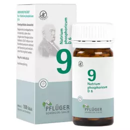 BIOCHEMIE ploegerspleister 9 Natrium phosphoricum D 6 bl, 100 st