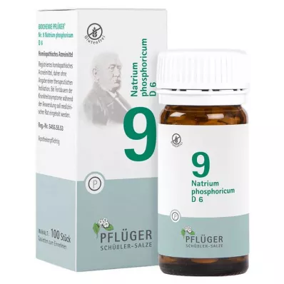 BIOCHEMIE ploegerspleister 9 Natrium phosphoricum D 6 bl, 100 st BIOCHEMIE ploegerspleister 9 Natrium phosphoricum D 6 bl, 100 st