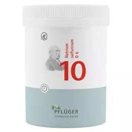 BIOCHEMIE Ploegerspleister 10 Natrium sulphuricum D 6 tbl, 1000 stuks