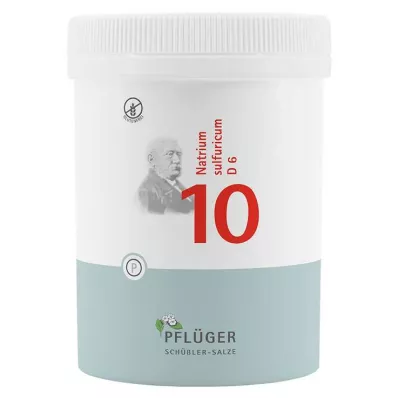 BIOCHEMIE Ploegerspleister 10 Natrium sulphuricum D 6 tbl, 1000 stuks BIOCHEMIE Ploegerspleister 10 Natrium sulphuricum D 6 tbl, 1000 stuks